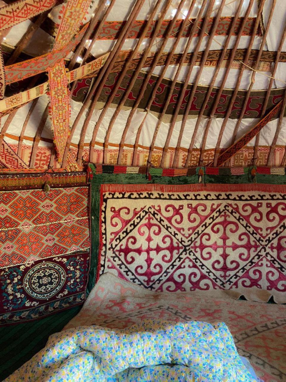 Authentic Uzbek Yurt Camp Eco-Friendly Hotel Nurota Eksteriør billede