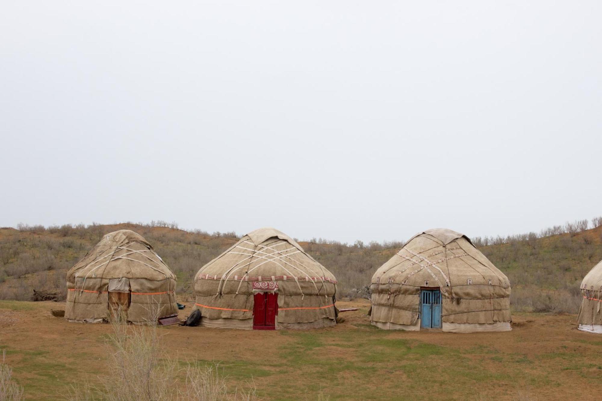 Authentic Uzbek Yurt Camp Eco-Friendly Hotel Nurota Eksteriør billede