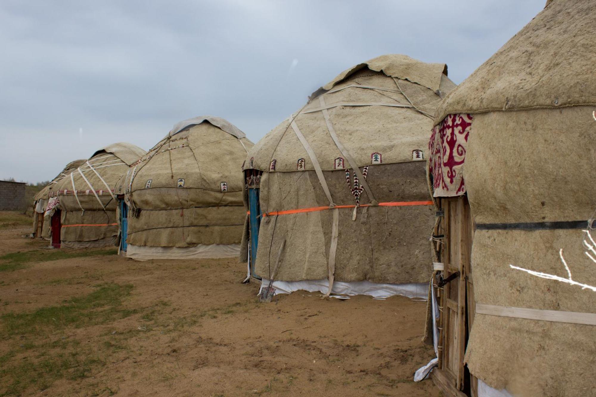 Authentic Uzbek Yurt Camp Eco-Friendly Hotel Nurota Eksteriør billede