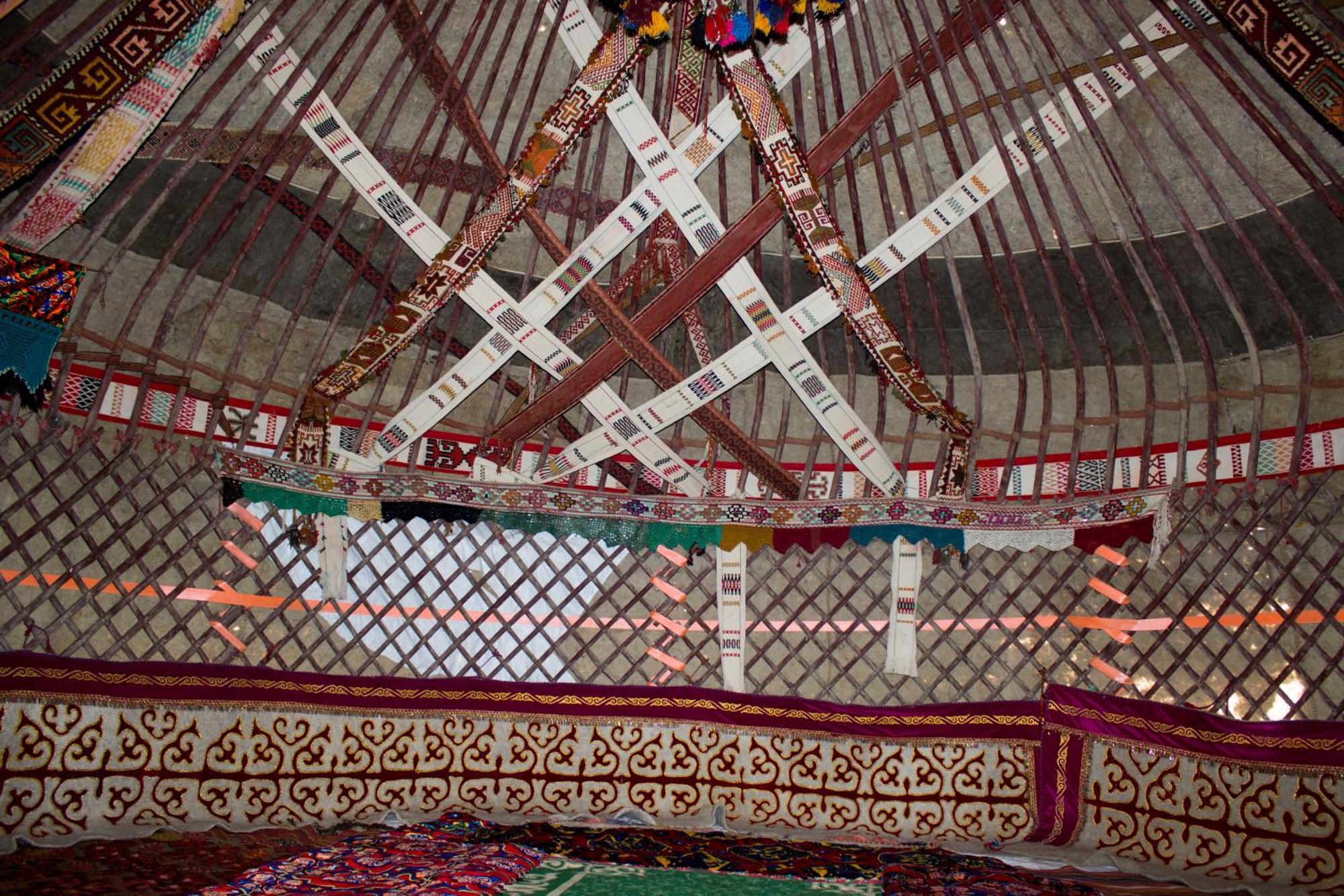 Authentic Uzbek Yurt Camp Eco-Friendly Hotel Nurota Eksteriør billede