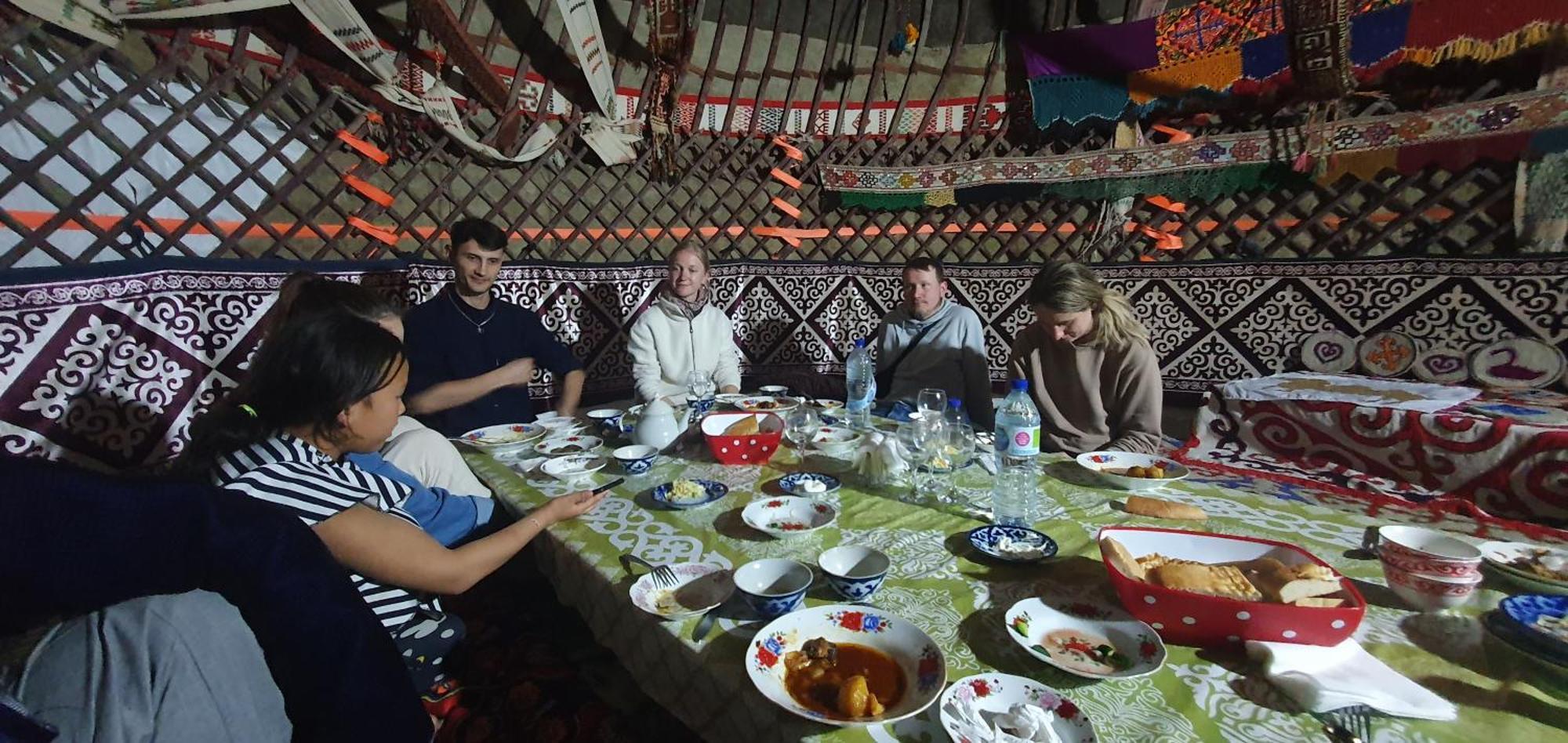 Authentic Uzbek Yurt Camp Eco-Friendly Hotel Nurota Eksteriør billede