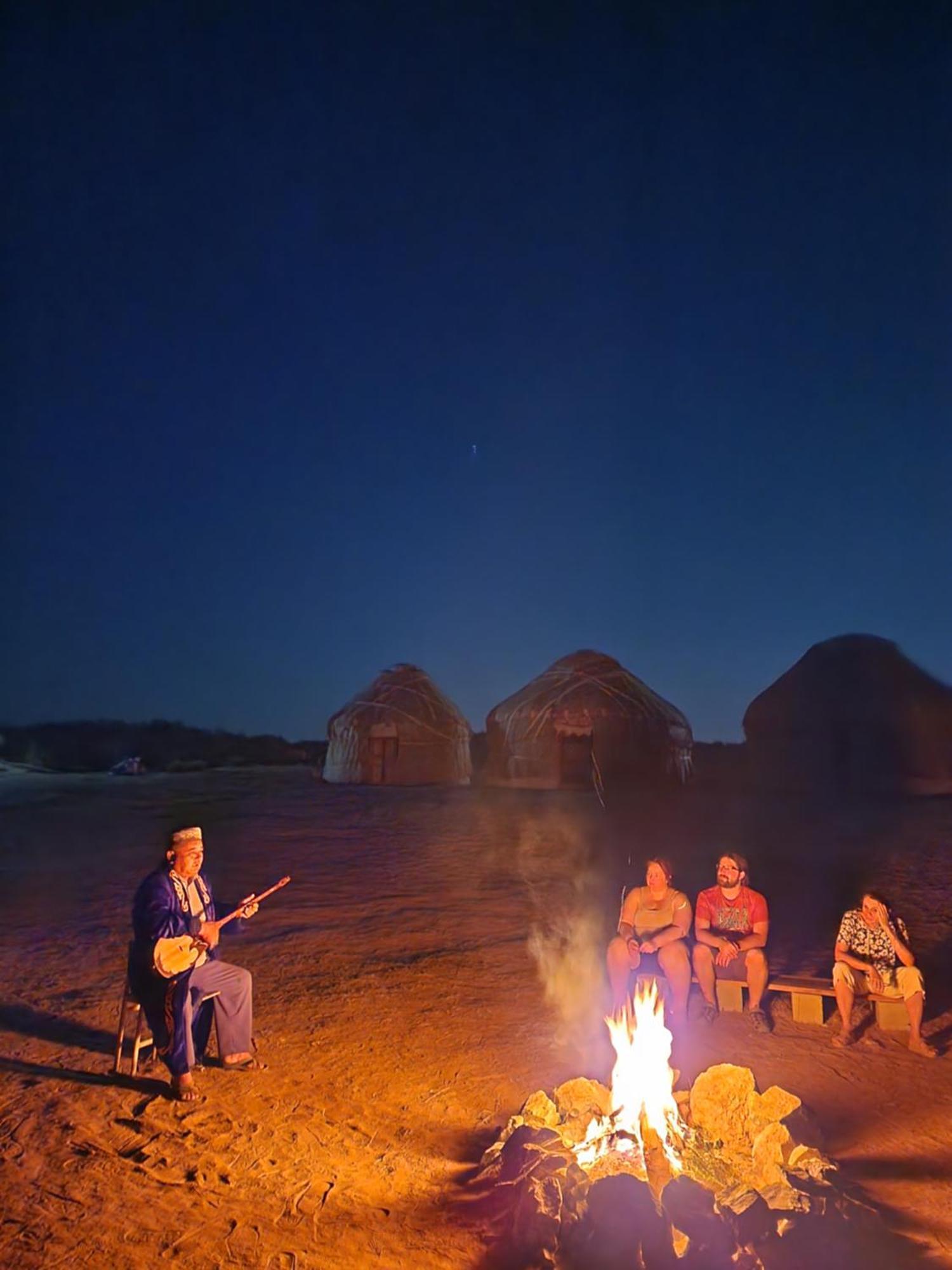 Authentic Uzbek Yurt Camp Eco-Friendly Hotel Nurota Eksteriør billede