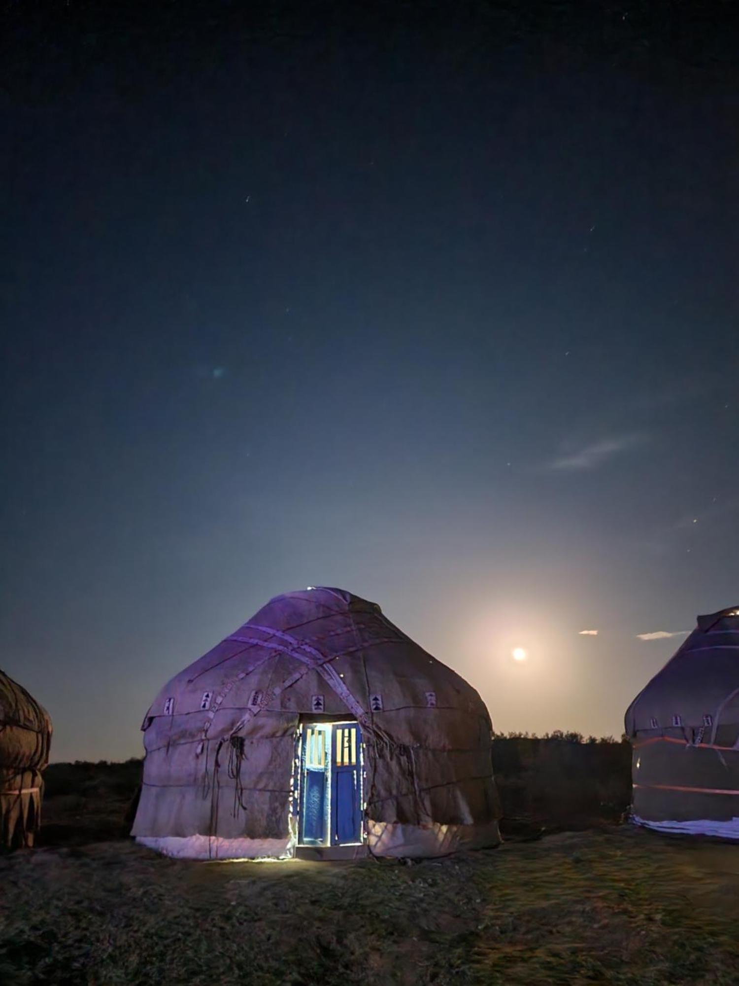 Authentic Uzbek Yurt Camp Eco-Friendly Hotel Nurota Eksteriør billede