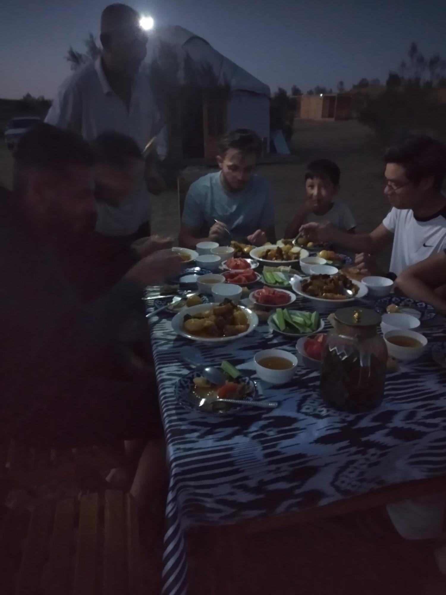 Authentic Uzbek Yurt Camp Eco-Friendly Hotel Nurota Eksteriør billede