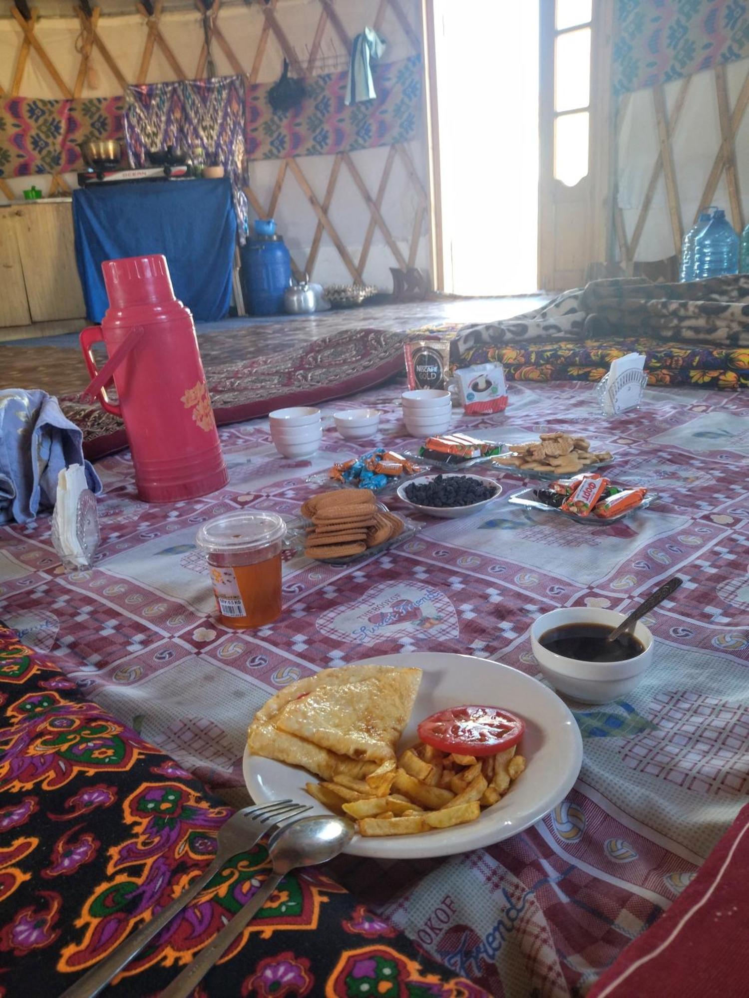 Authentic Uzbek Yurt Camp Eco-Friendly Hotel Nurota Eksteriør billede